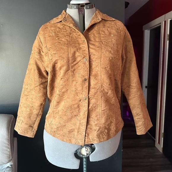 Woolrich Tan Textured Jacket - Picture 1 of 5